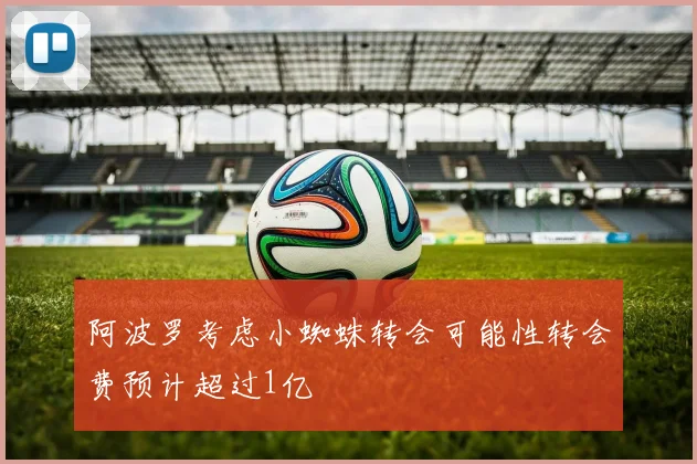 阿波罗考虑小蜘蛛转会可能性转会费预计超过1亿